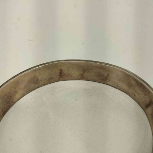 STERLING刻印 HOPI BANGLE  ホピ族 ウォーターウェーブ バングル メンズ